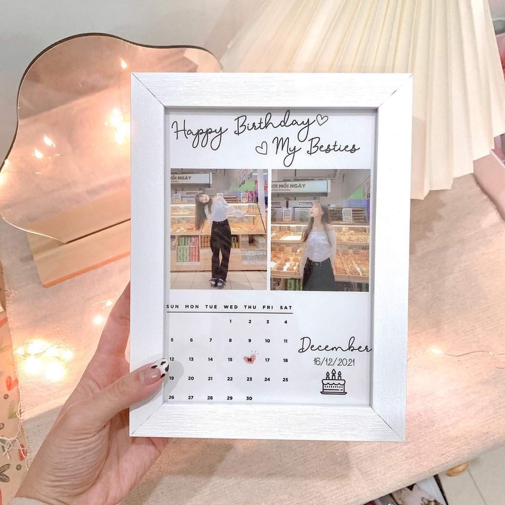 Khung ảnh 15x21 thiết kế theo yêu cầu làm quà tặng _ Khung ảnh Handmade