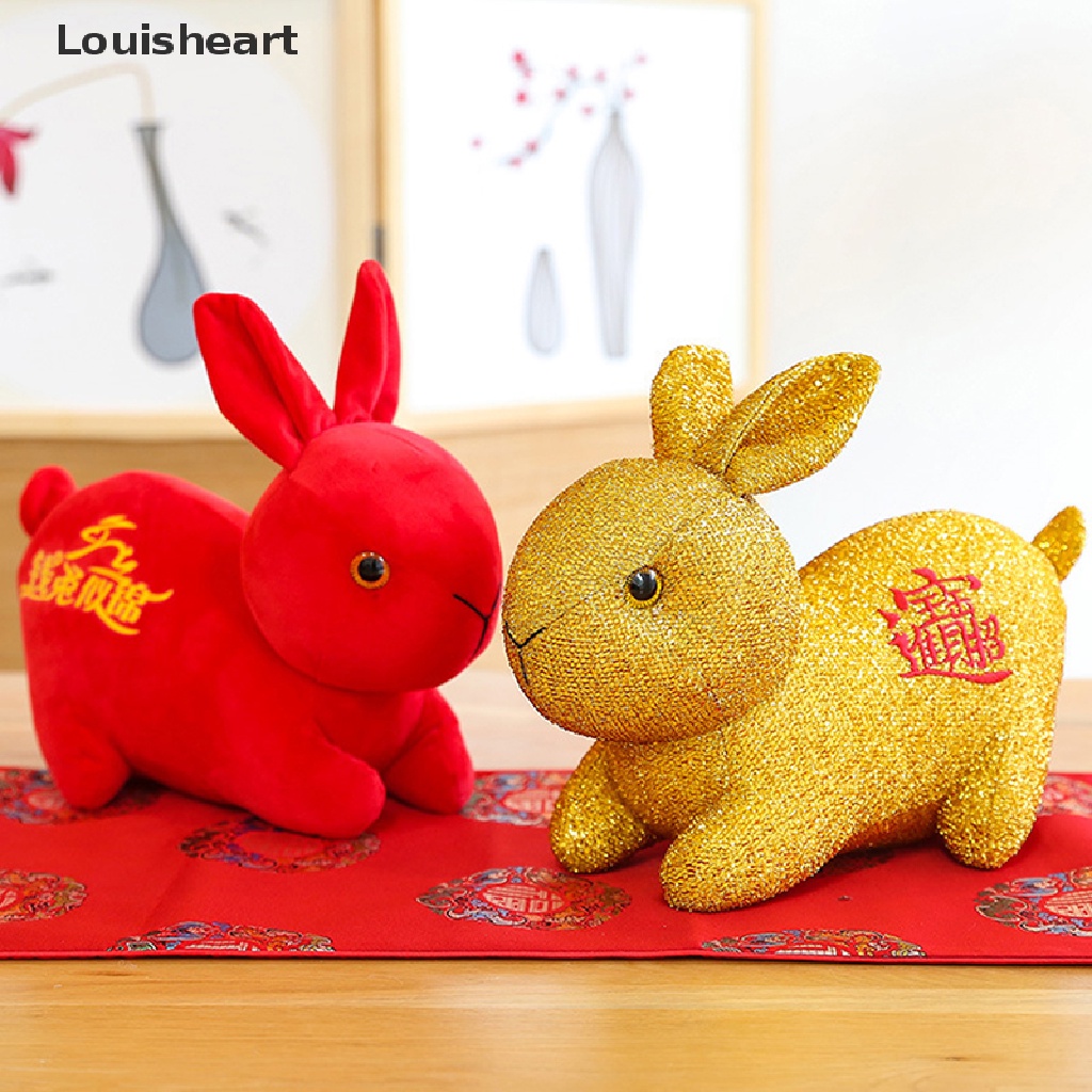 Louisheart Thỏ Nhồi Bông Mềm Mại Xinh Xắn