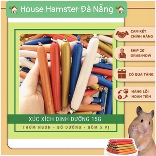 Xúc xích dinh dưỡng cho Hamster, pet thú cưng