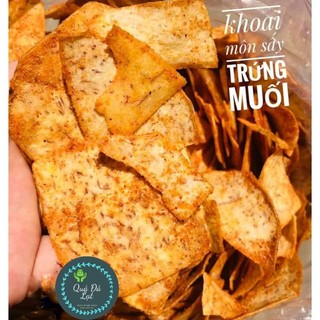 Khoai môn sấy trứng muối giòn tan - đặc sản Đà Lạt 500g