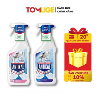 Tẩy Cặn Canxi Antikal vòi sen, chai xịt vệ sinh nhà tắm, vòi rửa, vách kính Tomlige