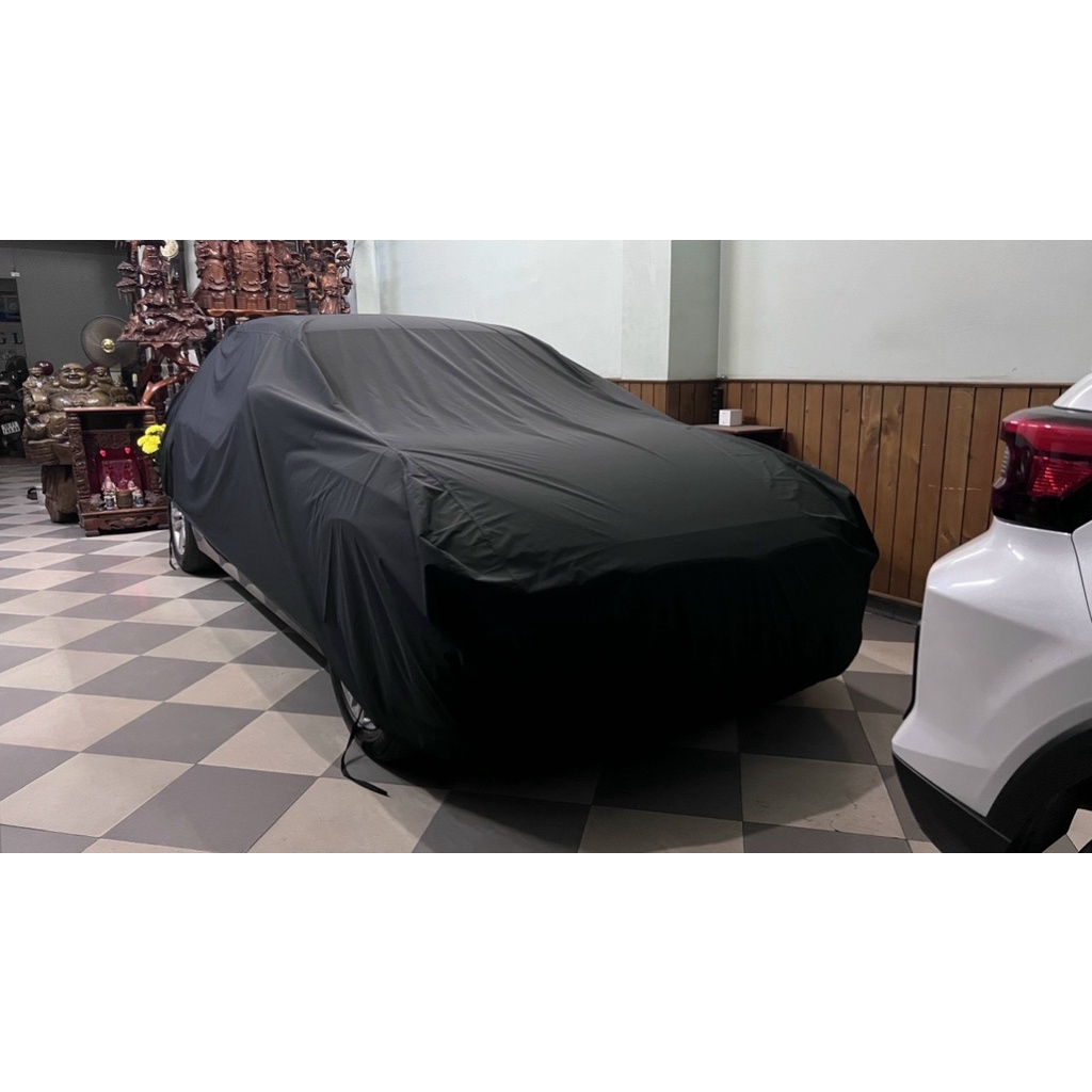 Bạt phủ ô tô Mercedes E250 - E300 vải dù cán da cao cấp che nắng, chống mưa, chống gió và chống bụi bẩn, áo trùm xe