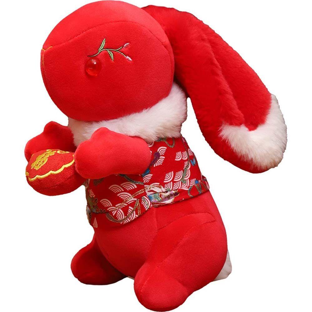 DARNELL Thỏ Nhồi Bông Chất Liệu Cotton Mềm Mại Trang Trí Nhà Cửa