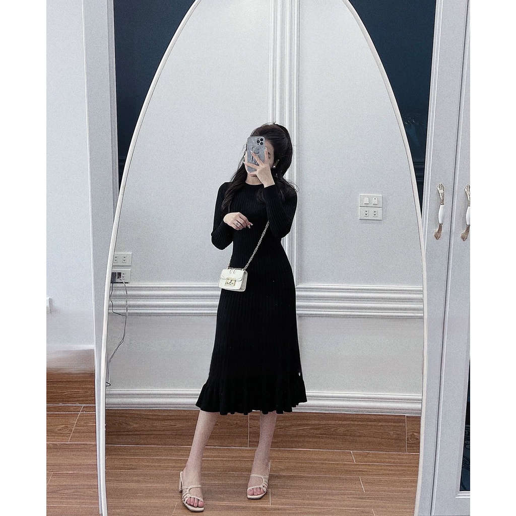 ĐẦM LEN TĂM ĐUÔI BÈO - LEN 29