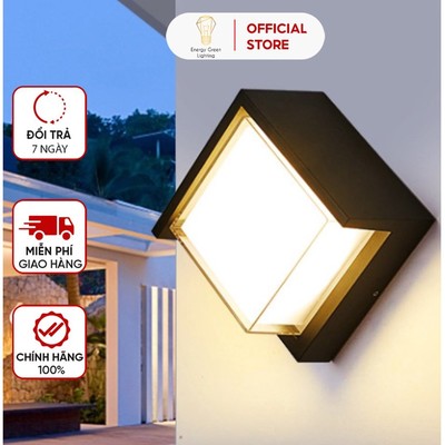 Đèn tường Energy Green Lighting đèn hiên nhà đèn gắn cổng nhôm chống nước cao cấp ánh sáng Led phong cách Bắc Âu DT-1610