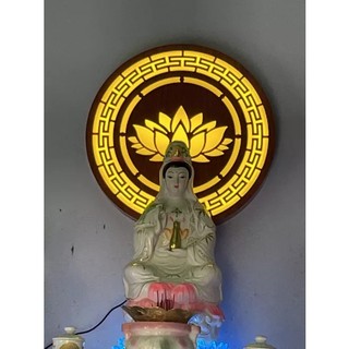 Đèn thờ hoa sen