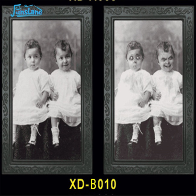 Khung Ảnh 3D Hình Ma Kinh Dị Trang Trí Lễ Halloween