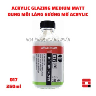 Dung môi pha loãng láng gương mờ - Glazing medium Matt - 017