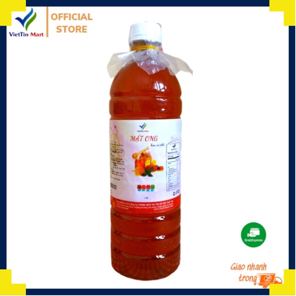 Mật Ong Hoa Cà Phê Viettin Mart 1 Lít