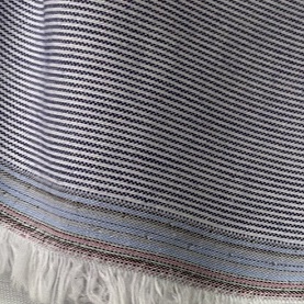 Vải Thô Cotton 100% Sọc Xanh.Khổ 1m5.Chất Dày Vừa Phải. Hơi Cứng Tay.Không Co Giãn.Thấm Hút Mồ Hôi Tốt.