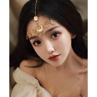 Bờm tóc bohemian - Vòng đội đầu head chain boho style