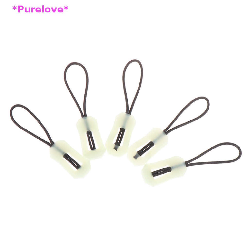 Set 5 Phụ Kiện Dây Kéo Phát Sáng Trong Đêm Dành Cho Áo Khoác Mới