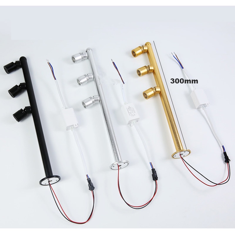 Đèn led Gắn Tủ 300mm 3w 220v Tiện Lợi