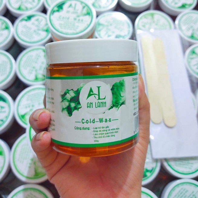 Wax Lông An Lành Thiên Nhiên ( Tặng 50 Giấy và 2 Que Wax )
