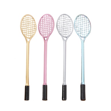 Bút Bi Viết Tạo Hình Vợt Cầu Lông Đáng Yêu - Bút Bi Viết Văn Phong Mực Đen