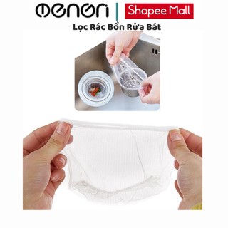 Combo 100 Túi Lọc Rác Bồn Rửa Bát BEECOOK Lọc Cặn Thức Ăn Thừa