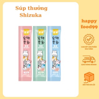 Combo 100 thanh súp thưởng cho mèo shizuka 15gr