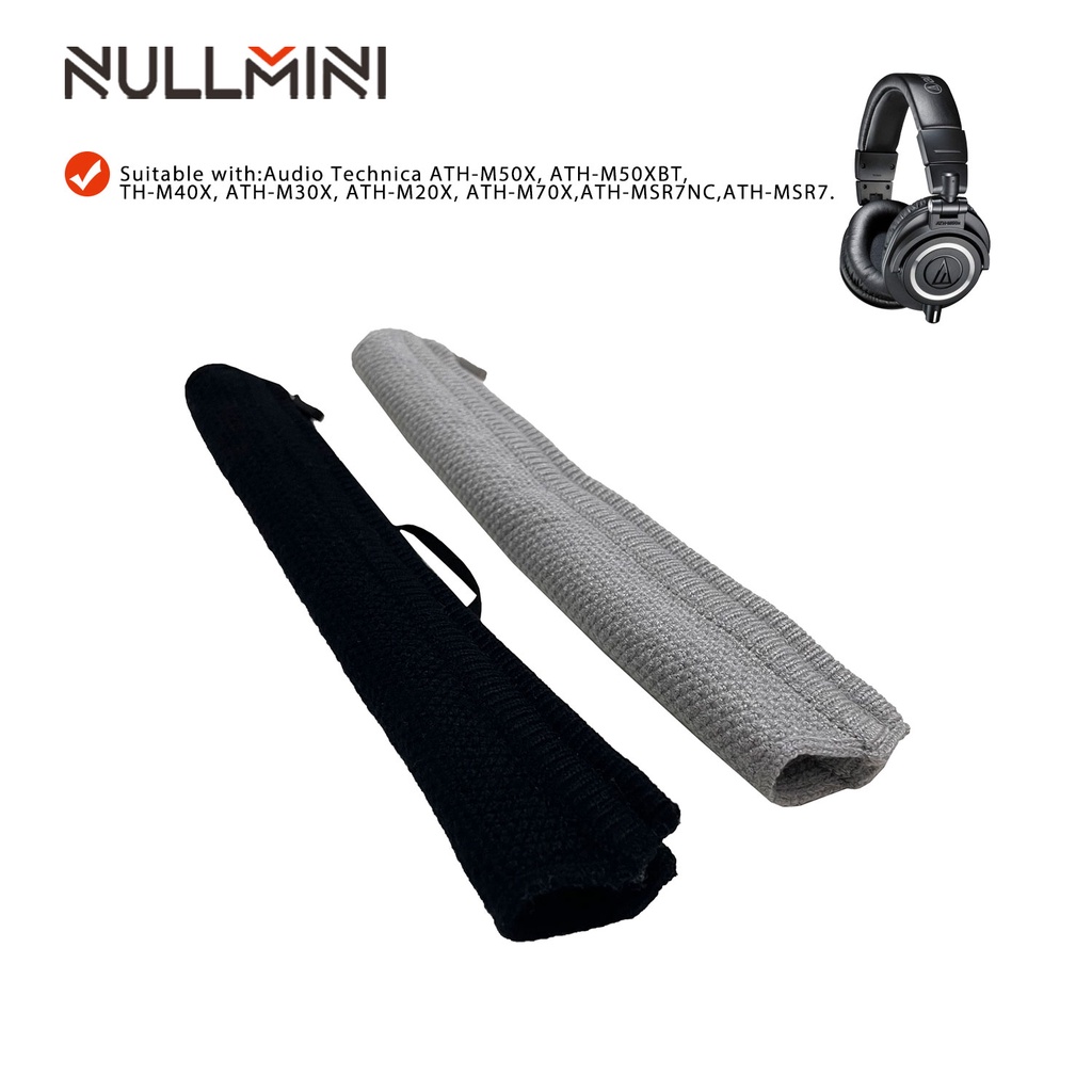 Universal Full Closure Tai nghe Headband Dây kéo Đệm bảo vệ cho Audio Technica ATH-M50X, ATH-M50XBT,