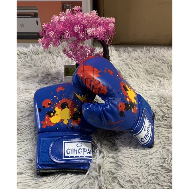 Găng Tay Boxing Cho Bé Trai 5-10 Tuổi, Hàng Quảng Châu , T/80, Sản Phẩm Đẹp Bà Chất Lượng.