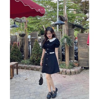 ✿ ĐẦM ĐEN CỔ SEN ✿