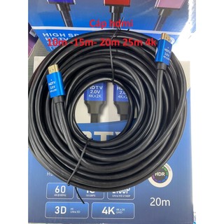 Cáp hdmi hdtv 10m 15m 20m lõi đồng hdtv 4k*2k chuẩn full hd 1080p