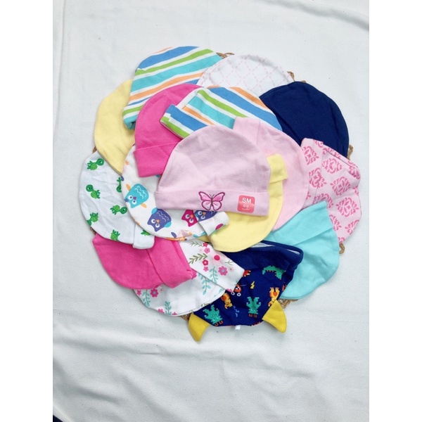 Mũ cotton 100% mềm mịn bé trai bé gái
