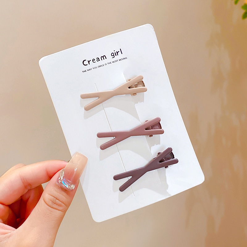 Set 3 / 4 Kẹp Tóc Màu Sắc Đơn Giản Chất Lượng Cao