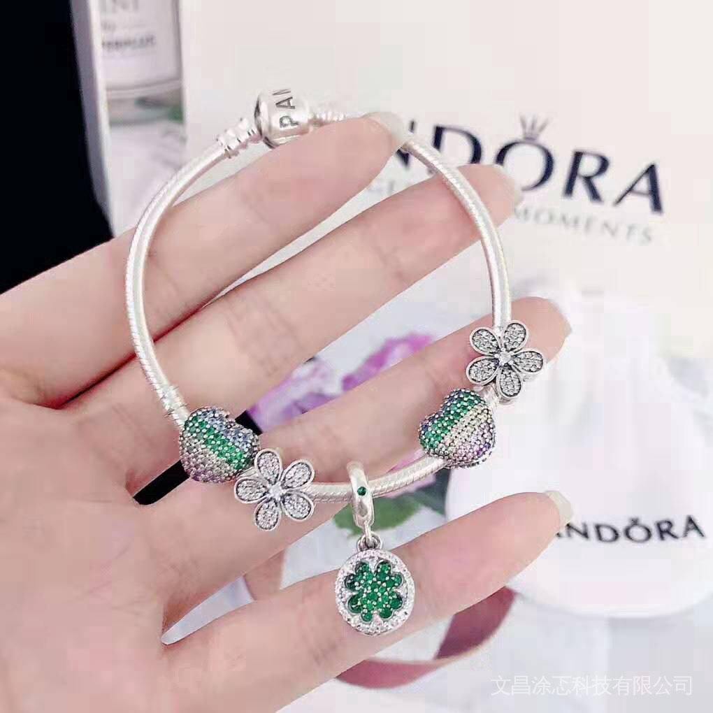 Vòng Tay Bạc Pandora bstz087 kljl0563 in Miss love Pandora