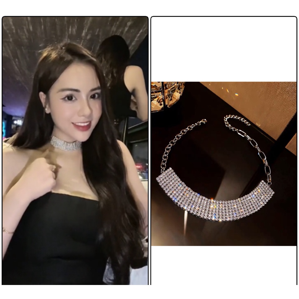 Choker đá Bản Vừa sang chảnh CK91