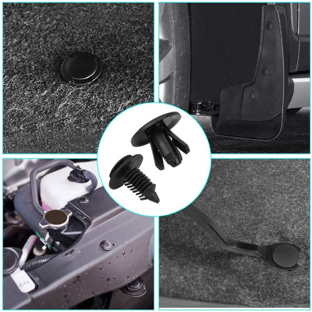 FENDER Set 210 Đinh Tán Nhựa Phụ Tùng Cho Xe Ô Tô