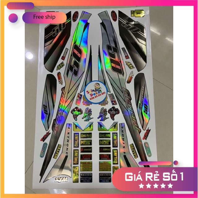 [FREE SHIP+ QUÀ TẶNG] FREE SHIP + QUÀ TẶNG Tem rờiElegant 50 trắng đen Crom titan 7 màu