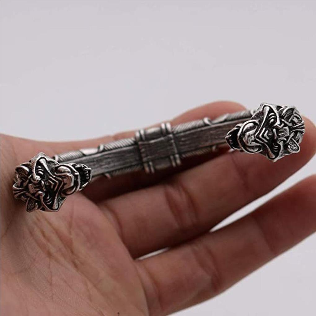 (runbu) Vòng Đeo Tay Trang Sức Hình Sói Trang Trí Phong Cách Viking Tinh Tế Thích Hợp Làm Quà Sinh Nhật