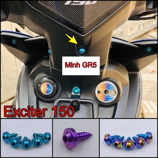 Ốc Gr5 full dàn áo Exciter 150