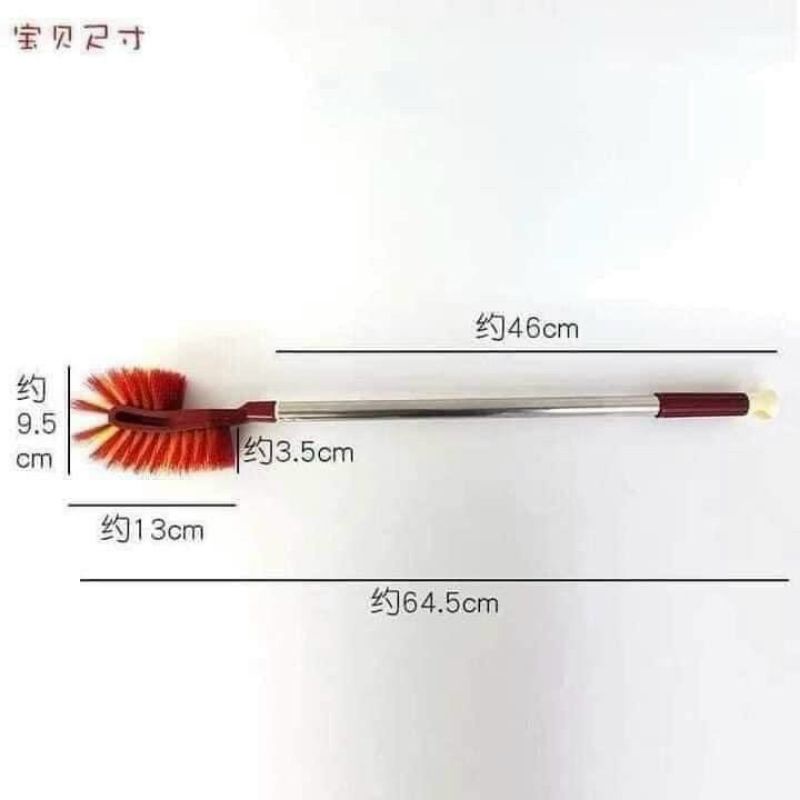 Cọ toilet hai đầu Megahome,