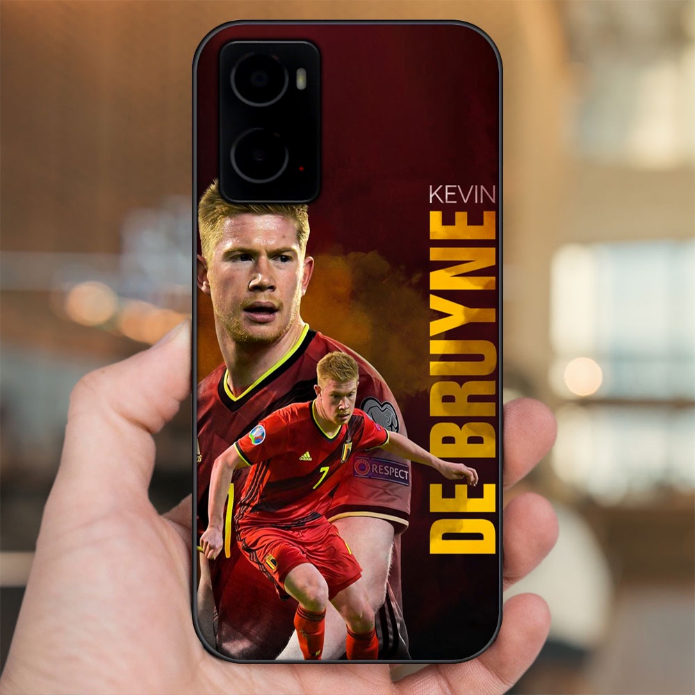 Ốp lưng Oppo A76 viền đen in hình Kevin De Bruyne Manchester City MC