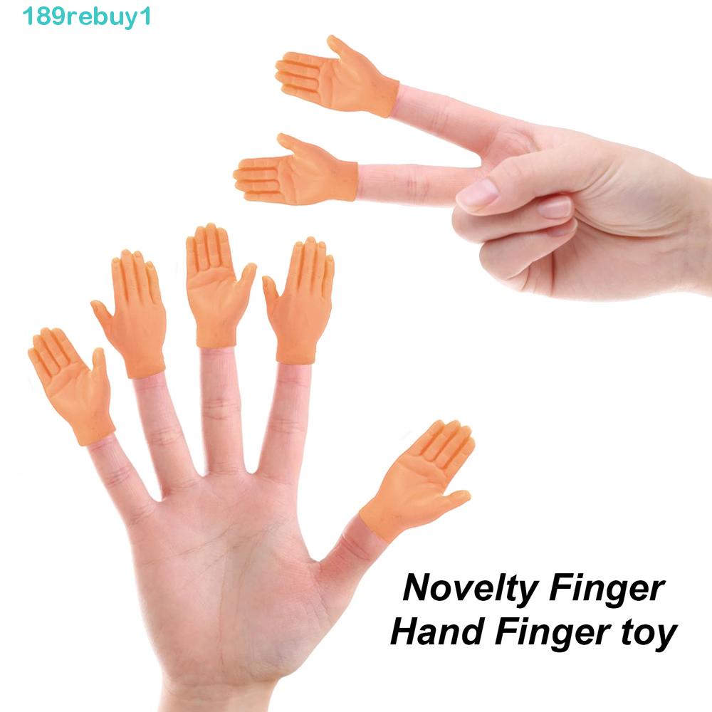 1 Đồ Chơi Ngón Tay Mini Họa Tiết Hoạt Hình Sáng Tạo Vui Nhộn Cho Bé