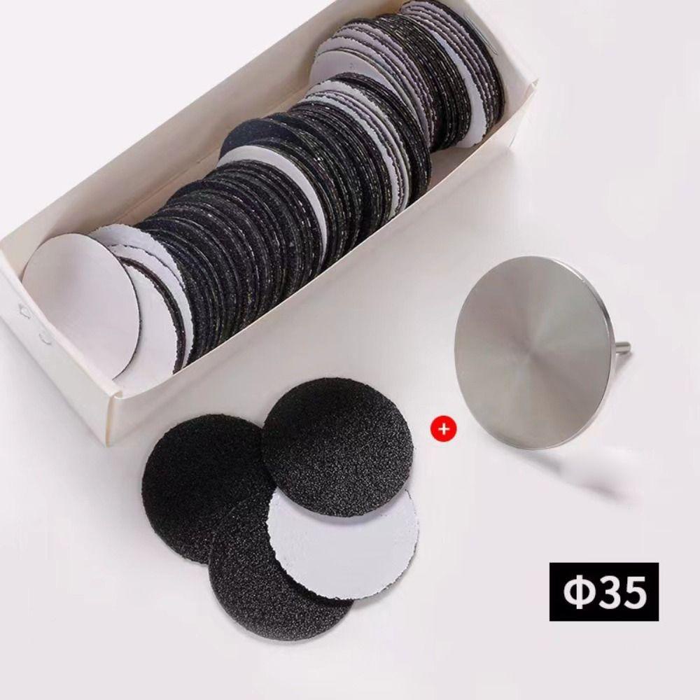 Hộp 50 Miếng Giấy Nhám Đánh Bóng Móng Tay Chuyên Nghiệp