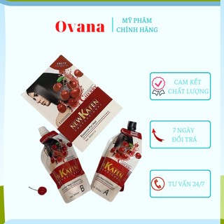 Nhuộm đen tóc  thảo dược New Kafen cao cấp không bết không dính da đầu