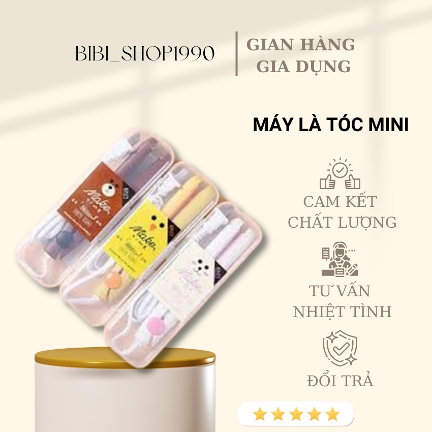 Máy là tóc uốn tóc tạo kiểu mini MAKE TIME - Máy Ép/ Duỗi/ Là Tóc Mái Tiện Lợi (MT06)