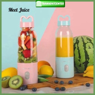 Máy Xay Sinh Tố Đa Năng Cầm Tay Meet Juice - Xay cực nhanh 9s, cao cấp, an toàn
