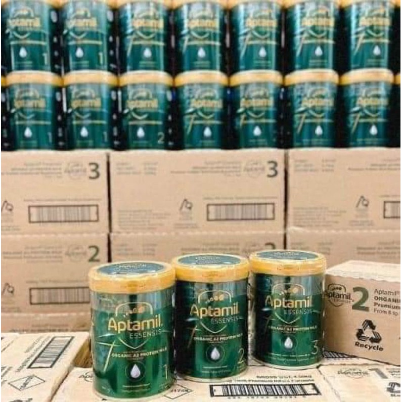 Sữa Aptamil Essensis 900g đủ số 1 2 3 chuẩn bay air Úc { MẪU MỚI DẬP CHÌM }