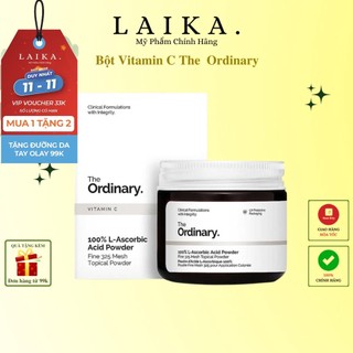 Bột Vitamin C The Ordinary 100% L-Ascorbic Acid Powder 20g LAIKA