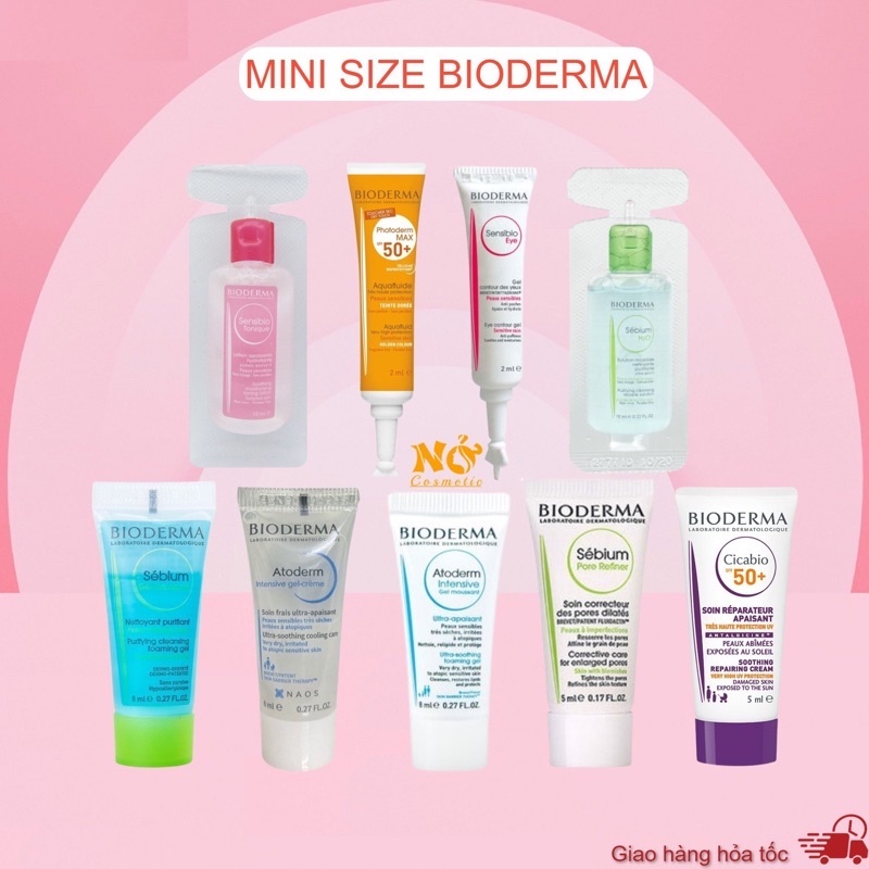 Mini size Các dòng Dưỡng ẩm Bioderma , KEM PHỤC HỒI TÁI TẠO DA SAU LĂN KIM, NẶN MỤN