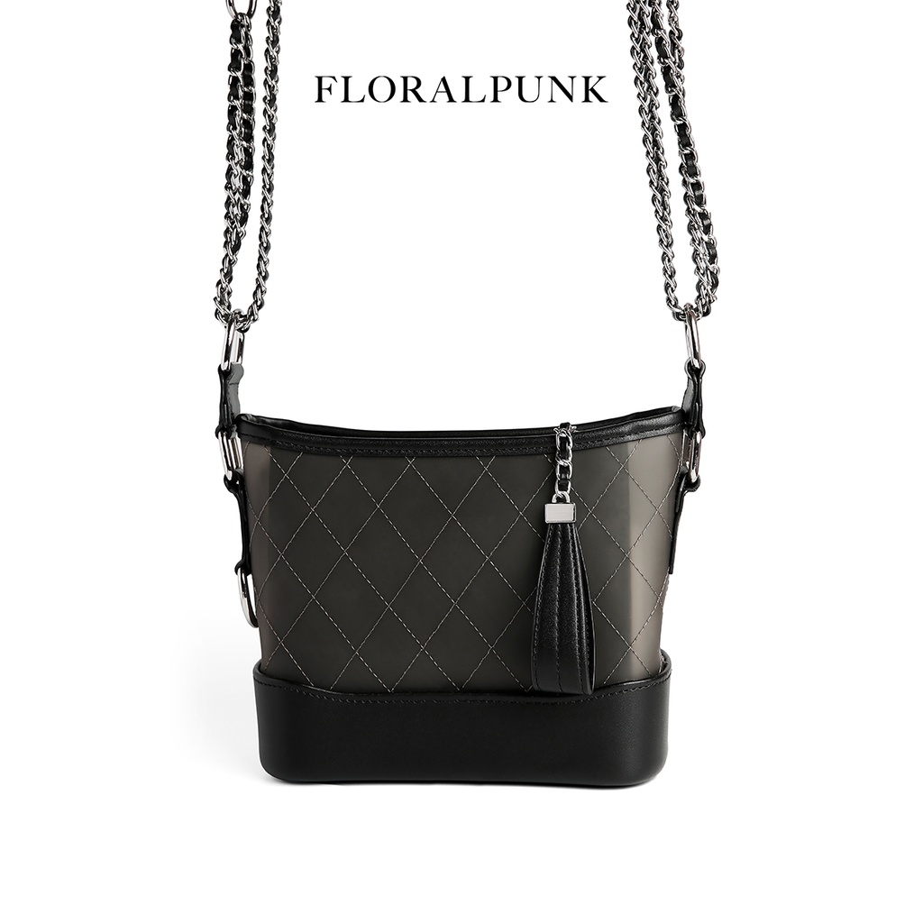 Túi xách Floralpunk Colette Black Bag