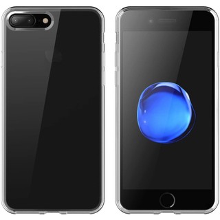 Ốp Lưng dẻo silicon trong suốt IP 7 plus
