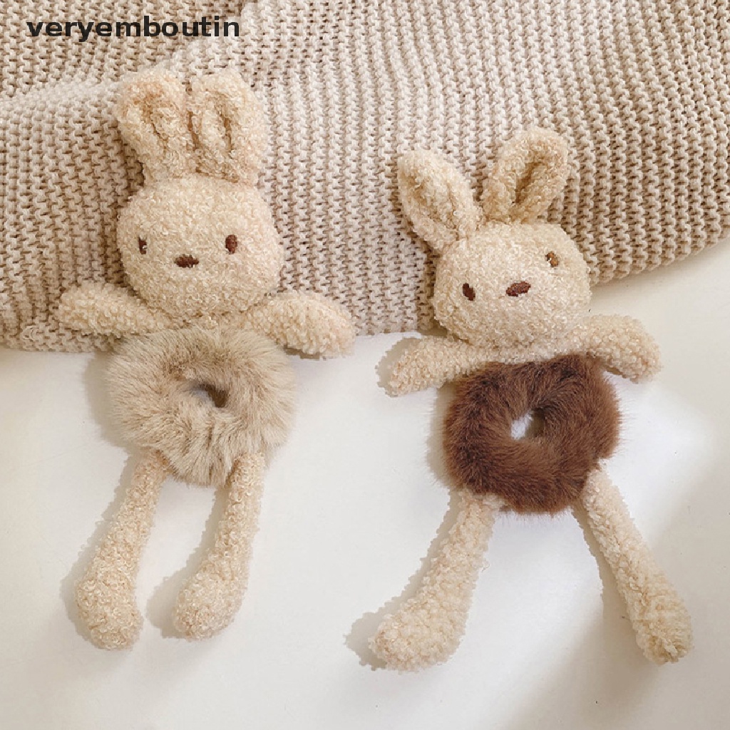 Dây Cột Tóc Co Giãn in Họa Tiết Hoạt Hình Dễ Thương Cho Nữ