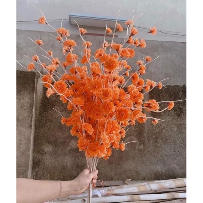 HOA ANH ĐÀO RÂU.dùng cắm bình .trang trí nhà cửa.trang trí sudio.trang trí cổng cưới