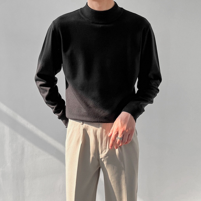 Áo thun Giữ Nhiệt Tay dài nam Ultra Warm siêu ấm, thoáng khí, Tay dài cổ cao 3 phân