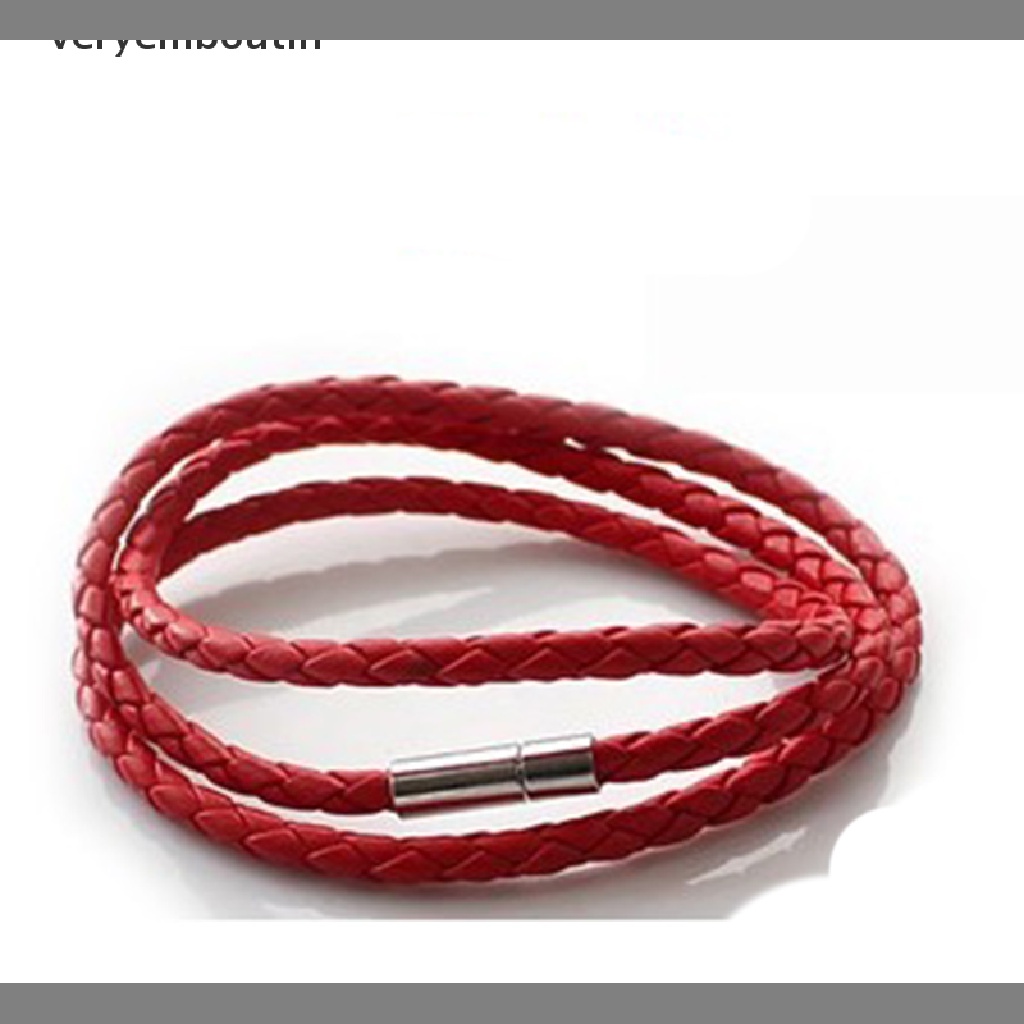 Vòng cổ Da Thật Phối Dây Xích Xoắn Không Gỉ Feshion