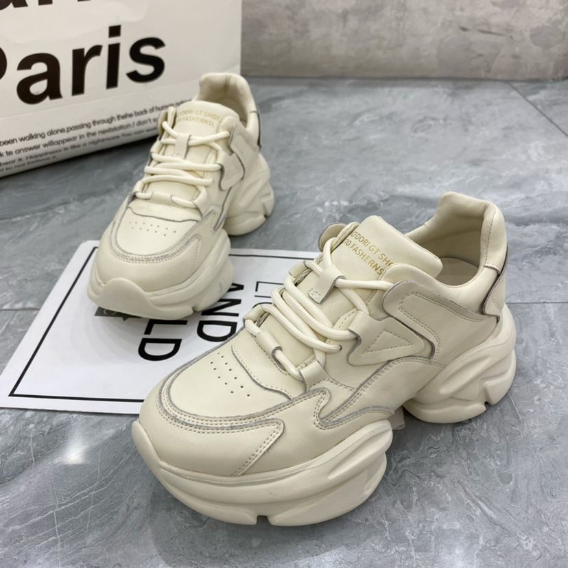 Giày Thể Thao Da Đế Mềm Siêu Nhẹ Thời Trang Thu Đông Năng Động